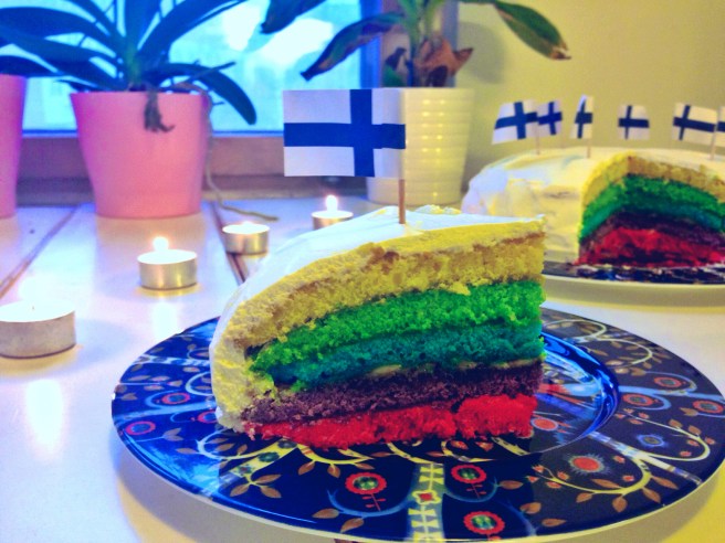 Rainbow cake