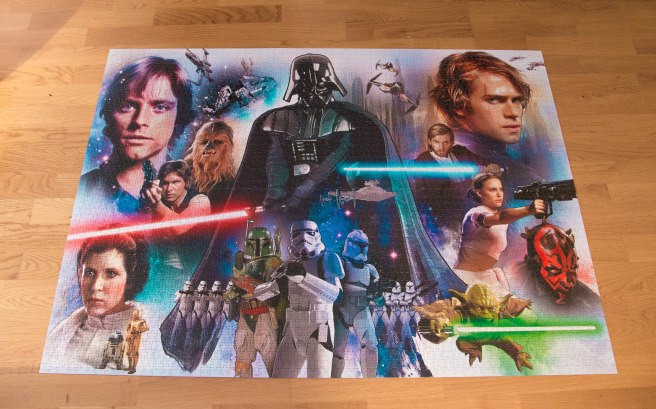 Star Wars jigsaw puzzle 3000